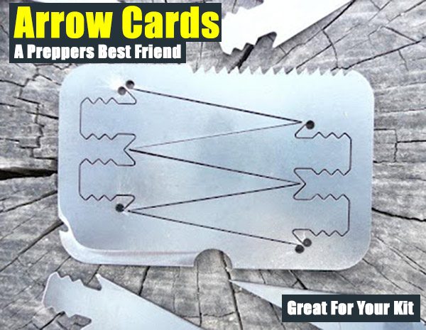 Arrow Cards - A Preppers Best Friend - SHTF Prepping &amp; Homesteading Central
