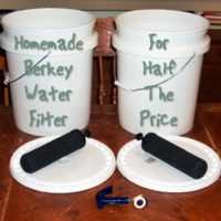 Homemade Berkey Water Filter For Half The Price - Make this DIY water filter for about half the price and get the same water purifying properties as the real Berkey water filter.