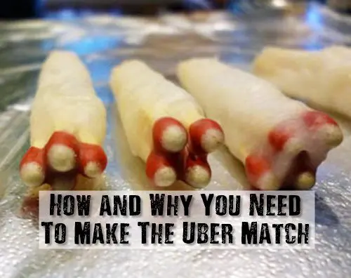 How and Why You Need To Make The Uber Match 1 How and Why You Need To Make The Uber Match - These Uber matches are great for a Car Safety & Survival Kit, camping and survival. The Uber Match is simple to make, highly water and wind resistant.