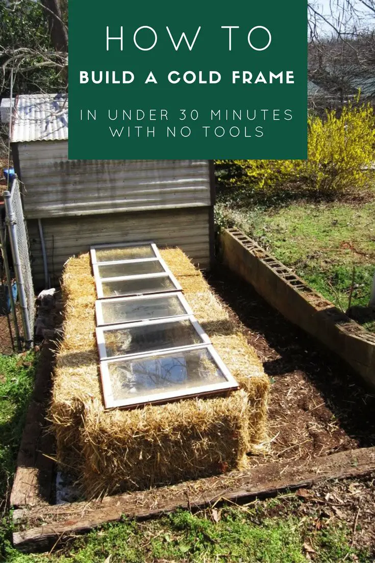 How to Build a Cold Frame in Under 30 Minutes With No Tools SHTF
