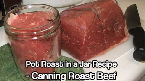 Pot Roast in a Jar – Canning Roast Beef