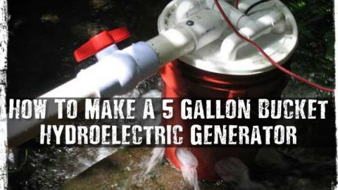 How to Make a 5 Gallon Bucket Hydroelectric Generator