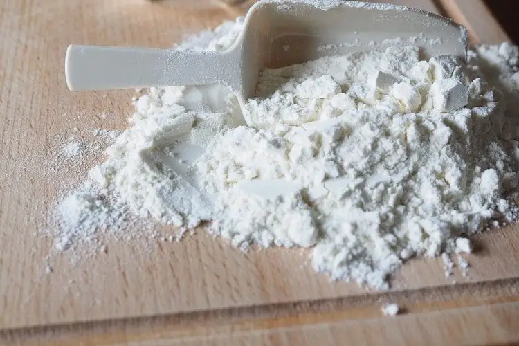 white flour