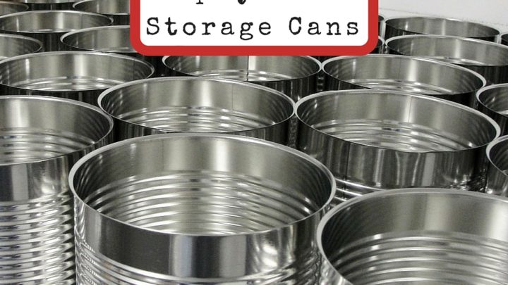 101 Uses for Empty Food Storage Cans