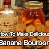 How To Make Delicious Banana Bourbon &mdash; I hear more and more people talking about banana liqueurs they have had and how tasty they are. At some point, I would like to do a banana rum.