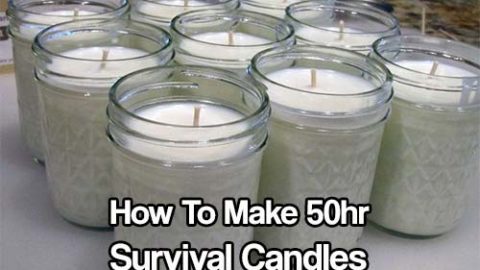 50 Hour DIY Survival Candles