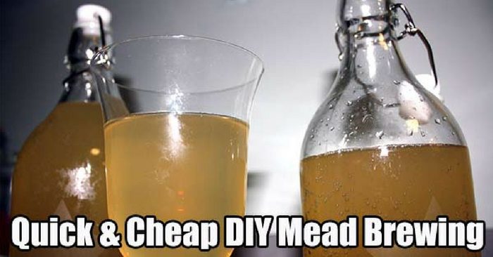 Quick & Cheap DIY Mead Brewing For The Colder Months — This is a really cool project. A few months ago I posted How To Make Mead (Honey Wine) and that went down really well, a lot of you commented how yummy and easy it is to make.