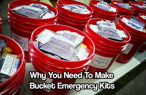  Why You Need To Make Bucket Emergency Kits -  You need to make these bucket emergency kits… Simple and cheap to make and more valuable than you would ever imagine! I have 3, one in my car one in my basement and one at my bug out location.