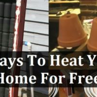 5 Ways To Heat Your Home For Free — Staying warm for free... I love these projects! With all things that involve flame, please remember to be responsible and do not leave these burning with no supervision. The last thing I would want is you to burn your house down.