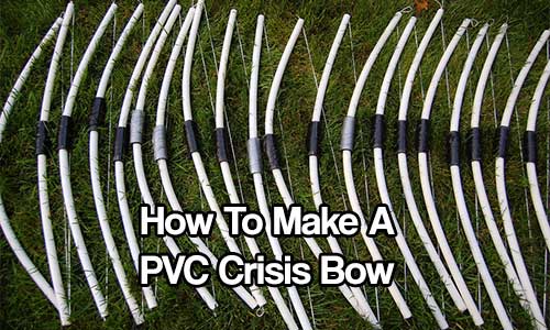Comment faire un arc de crise en PVC - Imaginez que vous vous réveilliez un matin et que tout l'enfer se perdait… SHTF et vous n'aviez pas de munitions ou vous n'aviez pas d'arme. Vous auriez besoin de quelque chose avec suffisamment de puissance pour arrêter les intrus et abattre les animaux pour les nourrir.