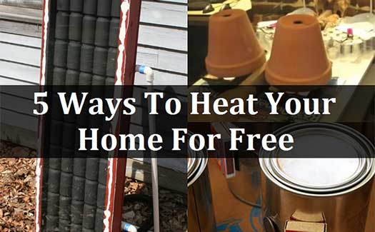 5 Ways To Heat Your Home For Free