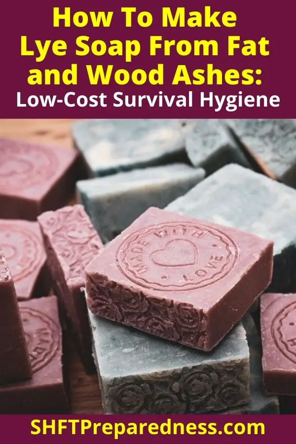 Making soap is really easy to do and really cheap! If SHTF there is no excuse to go dirty. Remember hygiene is really important in an emergency situation.