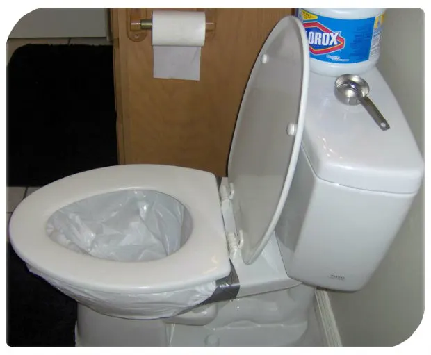 How To Convert a Regular Toilet Into An Emergency Toilet