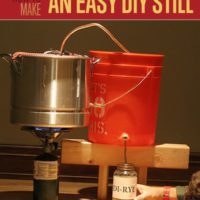 How To Make An Easy DIY Still - A still can make drinkable water from nasty, undrinkable water... even sea water. It's pretty amazing to think we could actually make this water drinkable and actually hydrate ourselves in a survival situation.