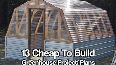 13 Cheap DIY Greenhouse Project Plans