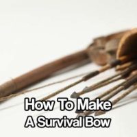 How To Make A Survival Bow - Knowing how to make a survival bow is a great skill set to have. Having a bow and arrow in an emergency will increase your chances of survival significantly. In fact it could mean the difference between no food and thriving.