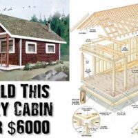 Build This Cozy Cabin For $6000 - I think it is safe to say we all could use a cabin in our life. The trouble is they can cost as much as a house.