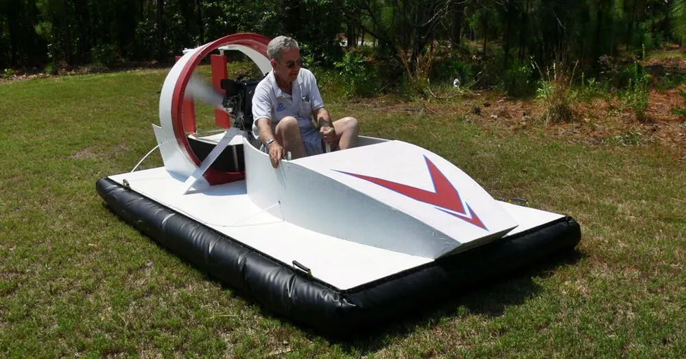 How To Build A Hovercraft - With one of these you could safely go from land to water to land again with no speed reduction and have a decent soft ride. I know this type of DIY might not suit everyone but it is a very viable form of transport if the roads are packed with cars and you need to get out of Dodge. Image Credit: mickydee, instructables.com