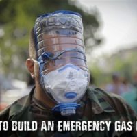 How To Build An Emergency Gas Mask - You can buy top notch military grade gas masks from the Internet, hardware stores and from military surplus outlets but what if you needed one quickly and in an emergency? See how to build your own right here!