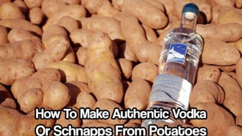 How To Make Authentic Vodka Or Schnapps From Potatoes