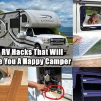 37 RV Hacks That Will Make You A Happy Camper - If you own an RV, you are ahead of the curve with regards to emergency shelter and great camping opportunities. Check out these 37 RV hacks that will put you another step ahead and make you a happy camper.