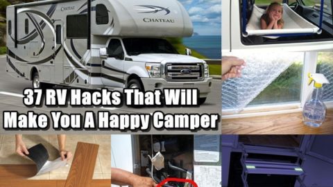 37 RV Hacks That Will Make You A Happy Camper