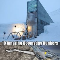 10 Amazing Doomsday Bunkers - WW3 is breaking out, the nuclear bombs are going off, where would you go? You may not know, but powerful individuals around the world have a plan in case of such event, and it doesn’t include you.