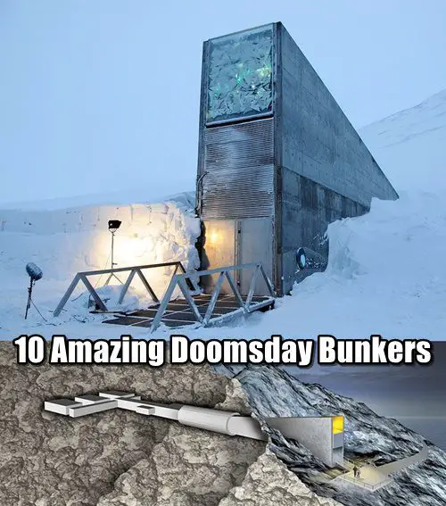 10 Amazing Doomsday Bunkers - WW3 is breaking out, the nuclear bombs are going off, where would you go? You may not know, but powerful individuals around the world have a plan in case of such event, and it doesn’t include you.