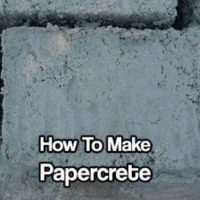 How To Make Papercrete &mdash; Papercrete is the ultimate building material for preppers, homesteaders, and off grid living enthusiasts. It is easy and cheap to make. It also could solve your paper and cardboard recycling problems. Literally!