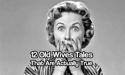 12 Old Wives Tales That Are Actually True 1 12 Old Wives Tales That Are Actually True