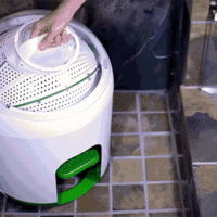 A Portable Washing Machine That Doesn't Need Electricity - Clean seven garments without the need for a power outlet, a generator, or even a sunny day to feed a solar panel.