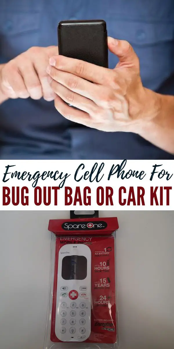 Emergency Cell Phone For Bug Out Bag or Car Kit