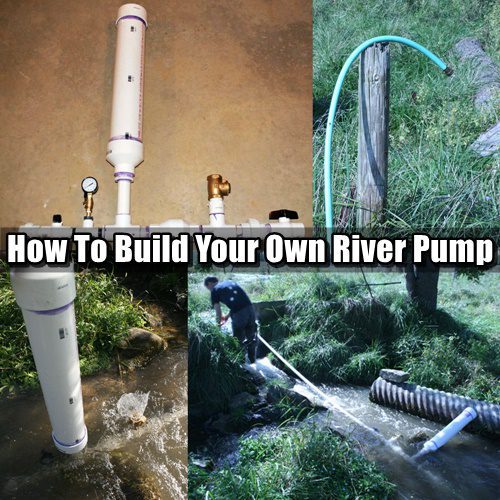 How To Build Your Own River Pump - If SHTF and the power goes this will still work and pump water with no electricity. This is vital if you plan to stay put either at a <a class=