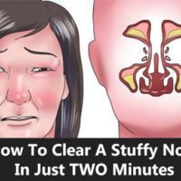 How To Clear A Stuffy Nose In Just TWO Minutes