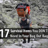 17 Survival Items You DON’T Need In Your Bug Out Bag