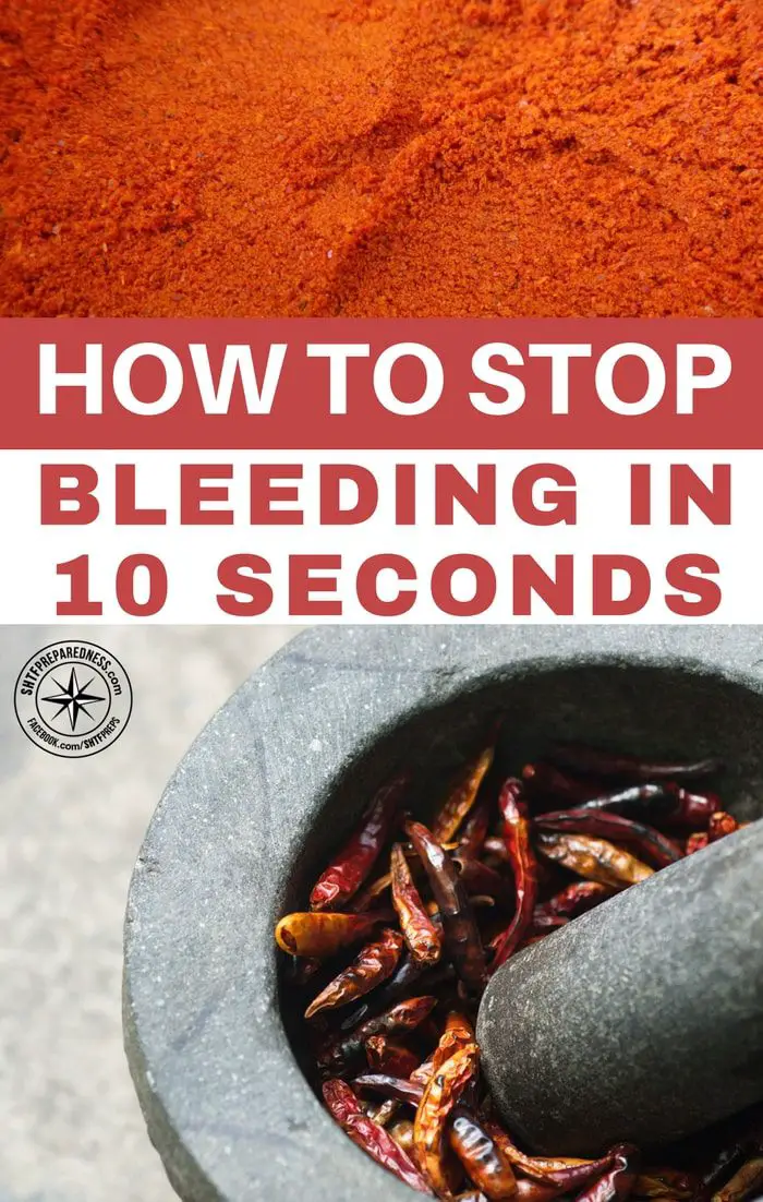 How To Stop Bleeding In An Emergency In 10 Seconds -- Among its many health benefits, cayenne pepper is also a great herb for the treating of wounds or lacerations. This may come as bit of a surprise to many. Cayenne pepper however is a multi-faceted herb.