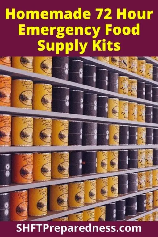 Homemade 72 Hour Emergency Food Supply Kits SHTFPreparedness