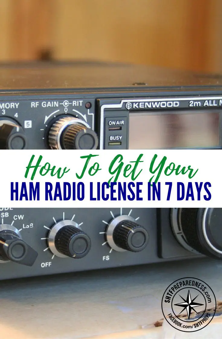 How To Get Your HAM Radio License In 7 Days — In today's world of instant communications via the internet and cell phones, it is easy to forget that radio communications started it all. What most of us don't realize is the amount of infrastructure on which today's communications rely.