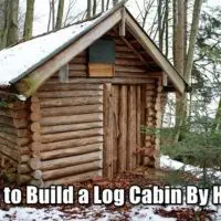 How to Build a Log Cabin By Hand