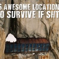 16 Awesome Locations To Survive SHTF - If SHTF you are going to need a pretty good location to bug out to; hard to breach, easy to defend is my motto. This post is just to show you what sort of places and locations may be available if you put your mind to it.