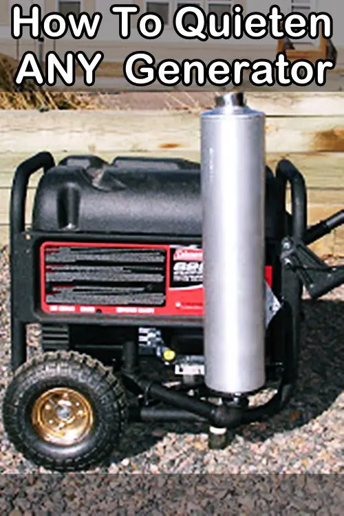 How To Quieten Any Generator - When it comes to prepping a generator is a double edged sword, on one side you have the power to keep warm, cook food and see in the night but on the other side generators are very noisy, people will know you have power and could try and take the generator away or even worse try to kill you for it.