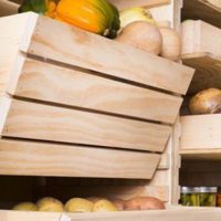 Customize Your Root Cellar Storage DIY Project - This DIY project is great for any size root cellar, I am so glad I have this chance to share this with you as I am considering building a root cellar and needed to see how to utilize the space.