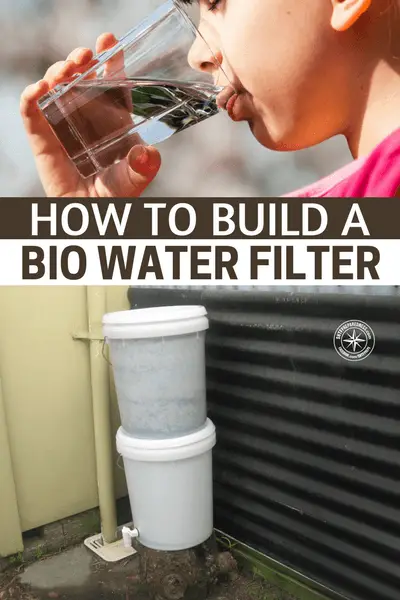 How To Build A Bio Water Filter - This is a great DIY option to learn about in the event SHTF and you need a clean water filtration system larger than a Lifestraw. As you can see by the picture the water filters through three separate layers, gravel, sand and activated charcoal. The gravel removes the large pieces of debris, the sand removes the smaller particulate matter and finally the activated charcoal removes bacteria and some chemicals.  However this system does not completely remove 100% of everything harmful.