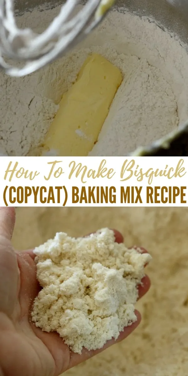 How To Make Bisquick (copycat) Baking Mix Recipe - Bisquick can cost a pretty penny at the store and if you look at the ingredients there are additives and preservatives.