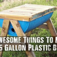 10 Awesome Things To Make With 55 Gallon Plastic Barrels — Now that Spring is here I wanted to go hunting for some fun upcycling projects for myself. I came across a lot of new and interesting projects, but none as awesome as this one I am sharing with you all today.