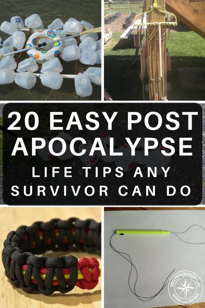 20 Easy Post-Apocalypse Life Tips Any Survivor Can Do - Check these very interesting 20 post-apocalypse life tips out today before the internet is gone forever! Maybe just one of these could help you survive.