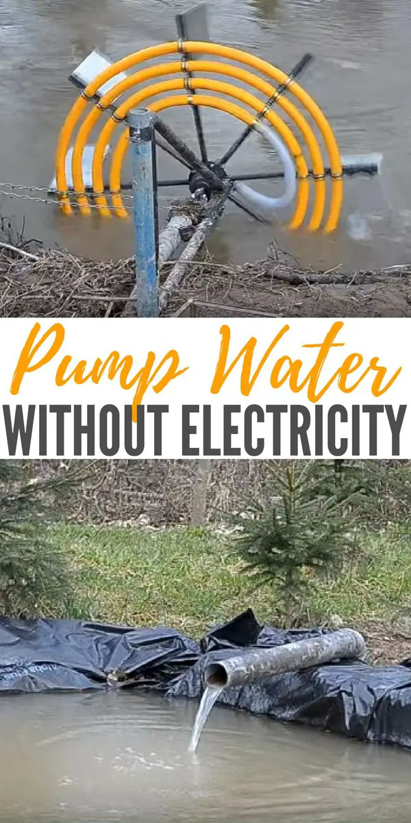 Pump Water Without Electricity