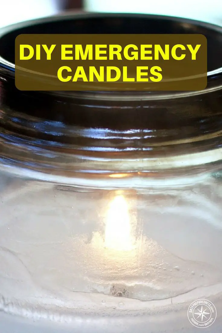 DIY Emergency 100 Hour Candles For 1 Each