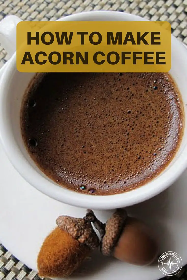 acorn coffee recipe