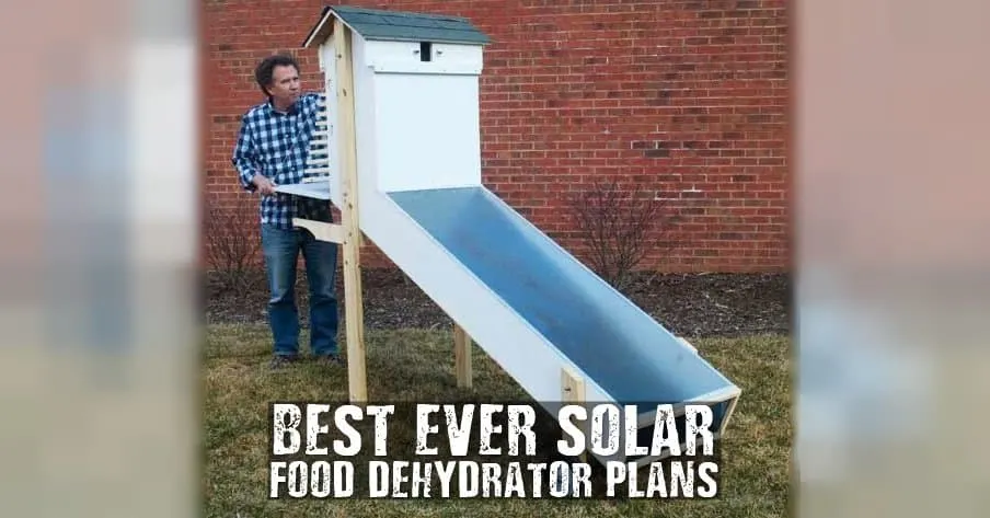 Best-Ever Solar Food Dehydrator Plans - This solar food dehydrator can dry lots of food in one big batch. Save you money and give you a good feeling of being self sufficient.
